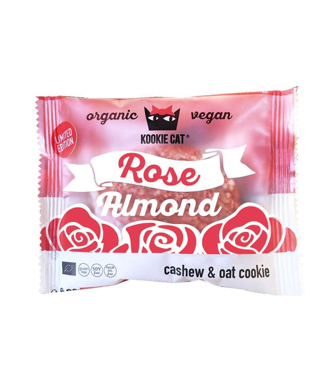 Kookie Cat Cookie With Rose Water And Almonds Kookie Cat 50g