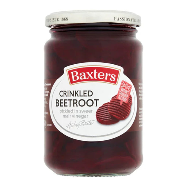 Baxters Crinkled Beetroot in Sweet Malt Vinegar 340g