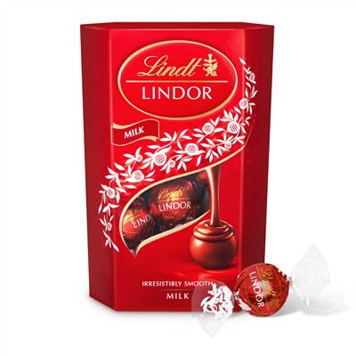 Lindt Lindor Milk Chocolate Cornet 200G