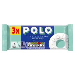 Polo Spearmint Mint Tube Multipack 3 x 33.4g