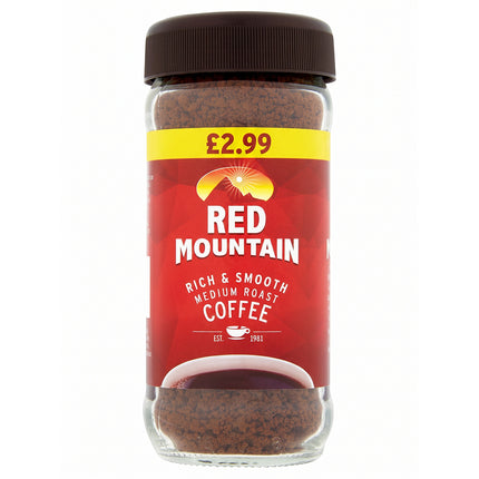 Red Mountain Instant Coffee Pm£2.99 100G
