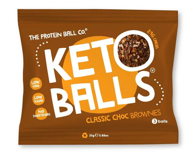 The Protein Ball Co - Double Choc Protein Balls (Low Sugar) 25g