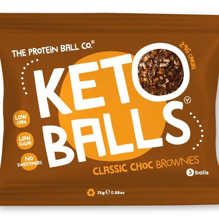 The Protein Ball Co - Double Choc Protein Balls (Low Sugar) 25g