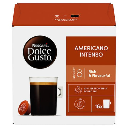 Nescafe Dolce Gusto Americano Intenso 16 Capsules 132.8g