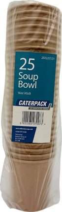 Caterpack 16Oz Soup Bowls 25s