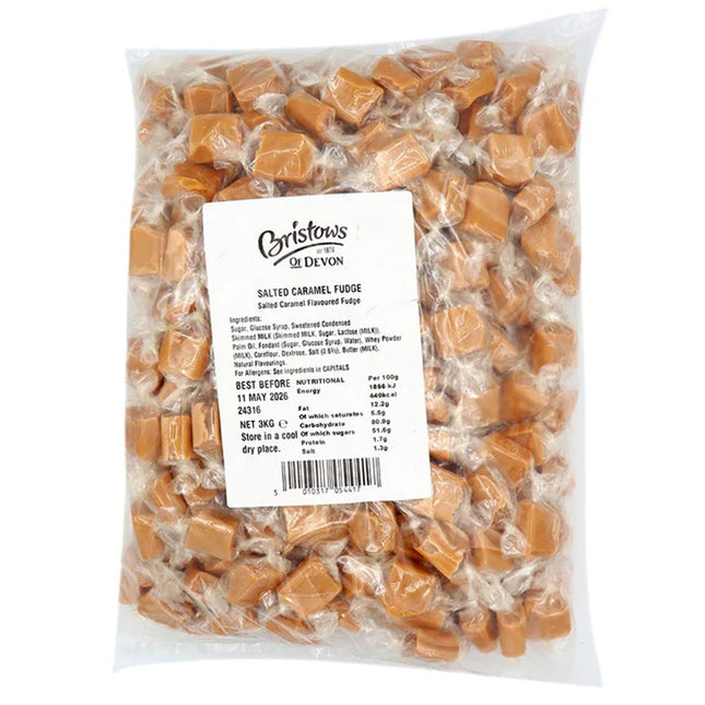 Bristows Salted Caramel Bulk Fudge 3kg