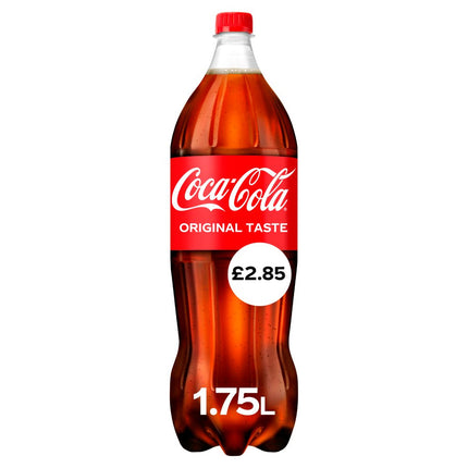Coca Cola Original Taste PMP £2.85 1.75L