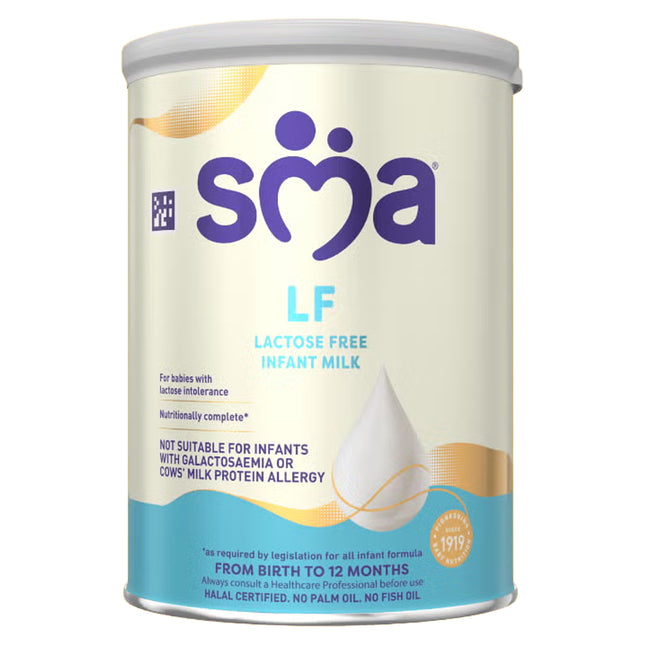 SMA Lactose Free Formula From Birth 12x400g