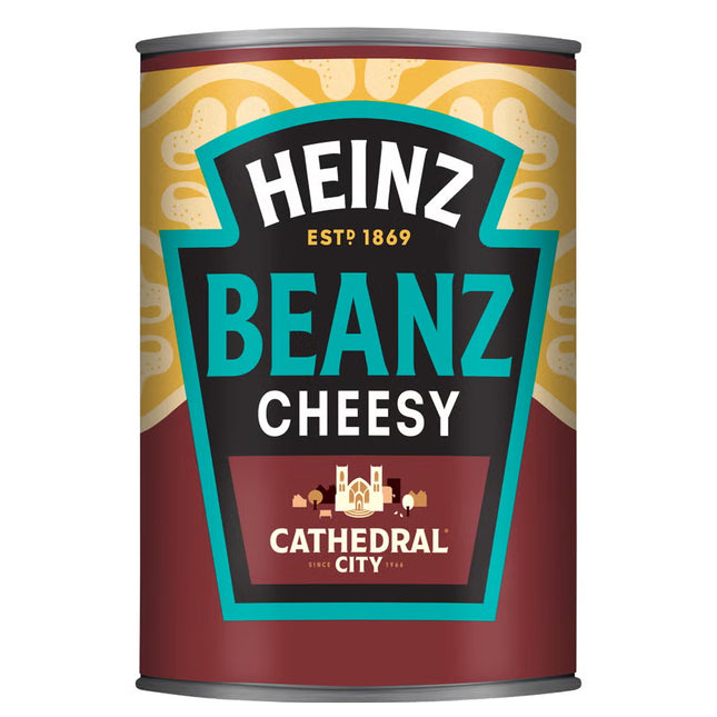 Heinz Beanz Cathedral City Cheesy 390g
