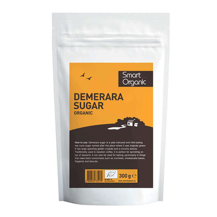 Smart Organic Demerara Sugar 300G