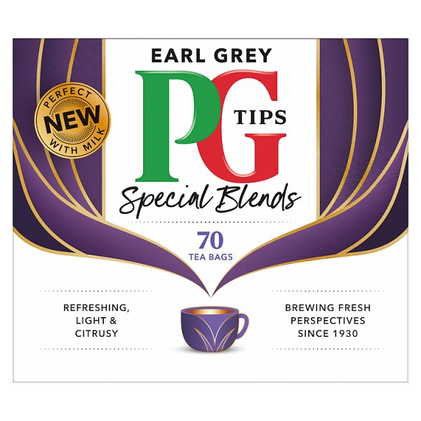 PG Tips 70s Bags Special Blend Earl Gray Box 175g