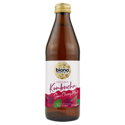 Biona Organic Kombucha Sour Cherry Mint 330ml