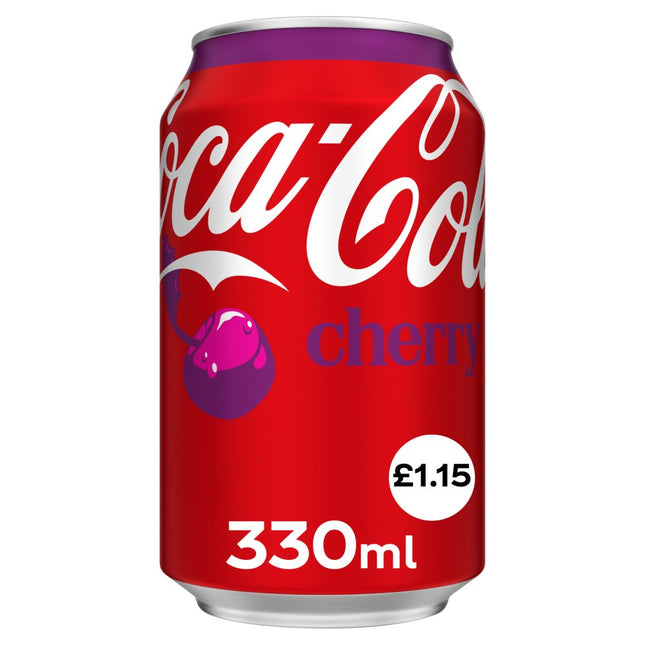 Coca Cola Cherry PMP £1.15 330ml