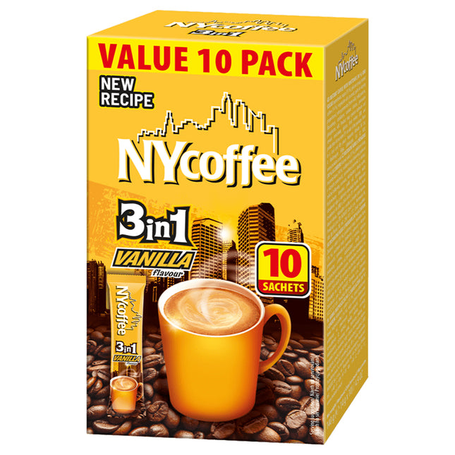 NY Coffee 3In1 Vanilla 10x14g