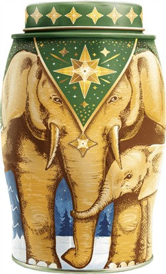 Williamson Tea Large Elephant Golden Star Containing Earl Grey 40 Teabags 100g
