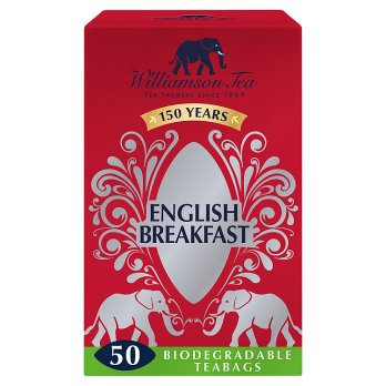 Williamson Tea English Breakfast 50 Teabags 125g