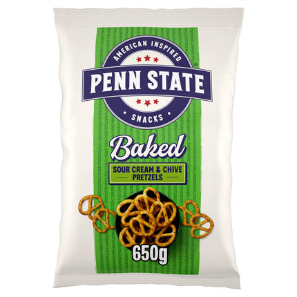 Penn State Sour Cream & Chive Sharing Pretzels 650g
