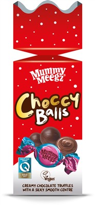 Mummy Meegz Christmas Choccy Balls Cracker 96g