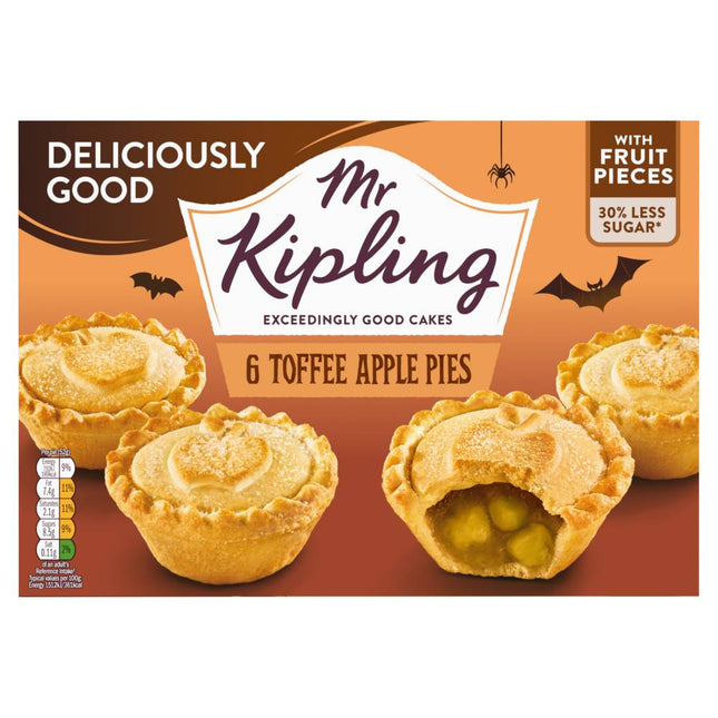Mr Kipling Toffee Apple Pies 6 Pack