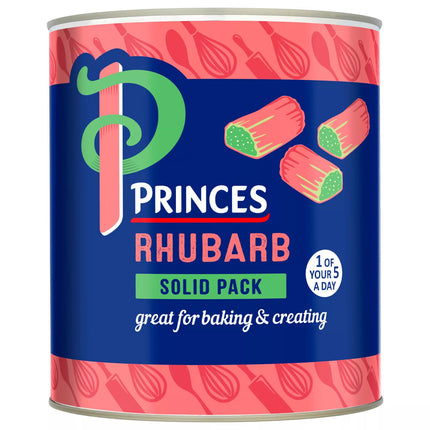 Princes Solid Pack Rhubarb 2.82Kg