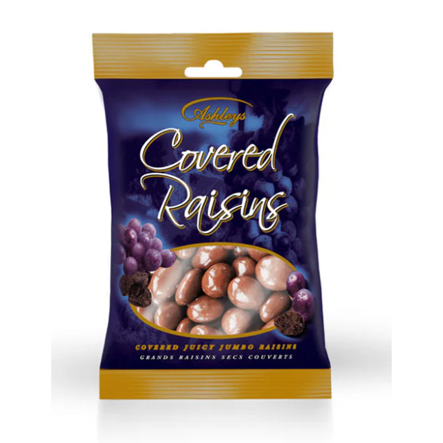 Ashley's Chocolate Covered Raisin Bag 200g