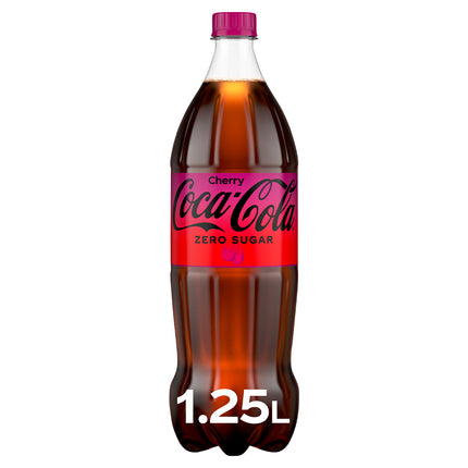 Coca Cola ZERO Sugar Cherry 1.25L