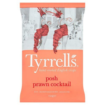 Tyrrells Posh Prawn Cocktail Sharing Crisps 150g