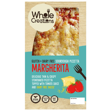 Wholecreations Gluten & Dairy Free Margherita Pizzetta 215g