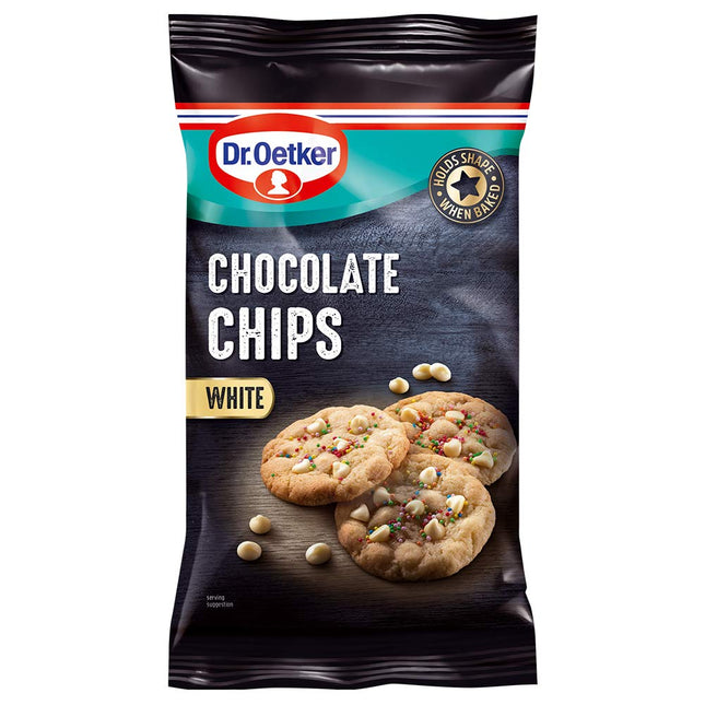 Dr. Oetker White Chocolate Chips 100g