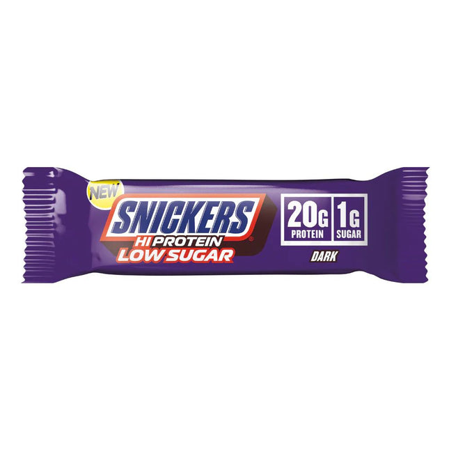 Snickers, Hi Protein Low Sugar Dark Chocolate Bar, 57G
