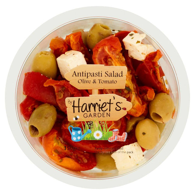 Harriets Garden Tomato & Olive Salad 150G