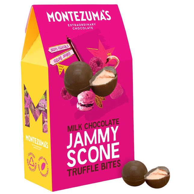 Montezumas Jammy Scone BItes MILK CHOCOLATE 120g