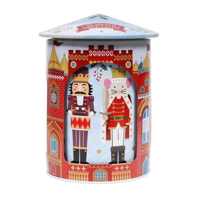 Grandma Wild's Nutcracker Rotating Musical Tin 200g