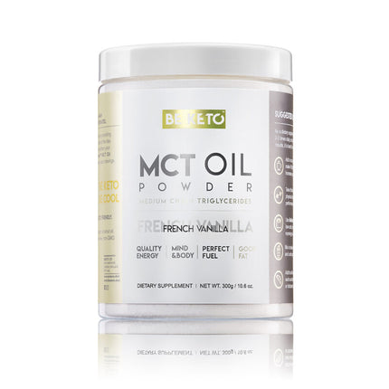 BeKeto MCT Oil Powder French Vanilla 300g