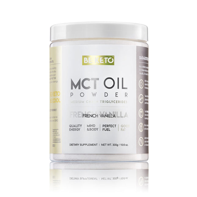 BeKeto MCT Oil Powder French Vanilla 300g