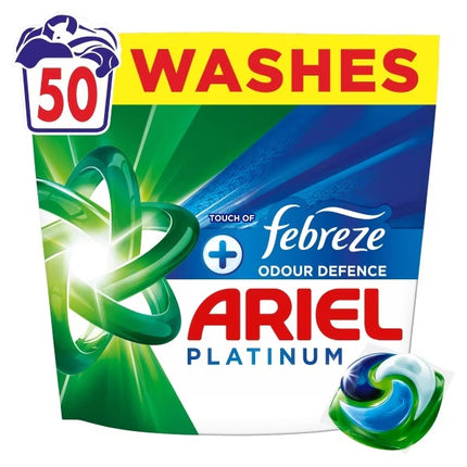 Ariel Platinum+ Febreze Pods 50ct