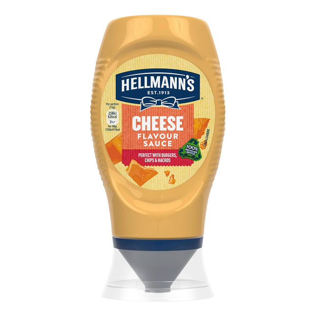Hellmann's Cheddar Squeezy Sauce 250ml