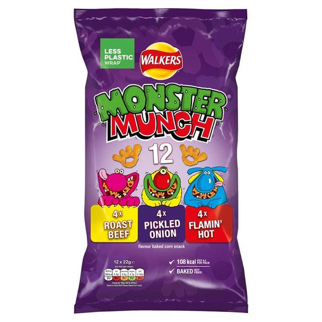 Monster Munch Variety Multipack 12x20g