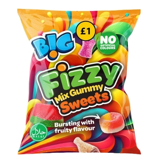 B!G Fizzy Gummy £1 PMP 150g