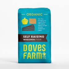 Doves Farm Organic Self Raising Wholemeal Flour(Stoneground) 25kg