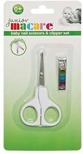 Junior Macare Nail Scissors & Clipper Set