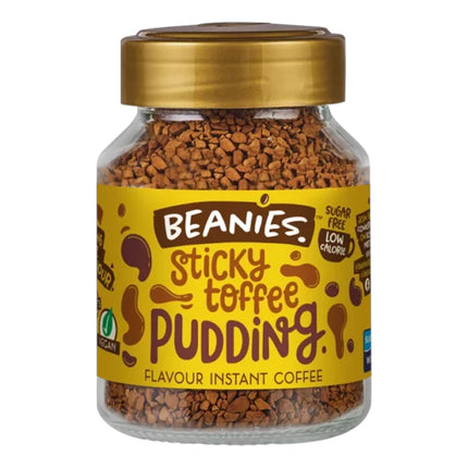 Beanies Sticky Toffee Pudding Instant Coffee 50g