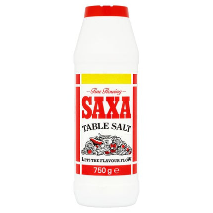 SAXA SALT TABLE POLY 12/750G