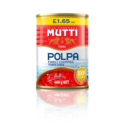 Mutti Finely Chopped Tomatoes PMP 400g