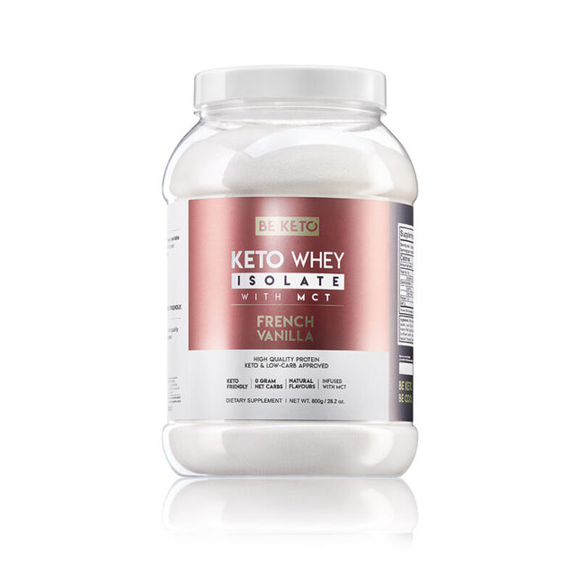 BeKeto Keto Whey Vanilia + MCT 800g