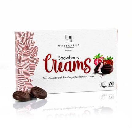Whitakers Chocolate Strawberry Creams 150g