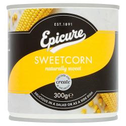 Epicure Vegetable Whole Kernel Sweetcorn 300G