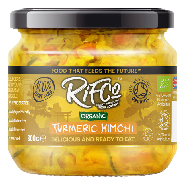 RifCo Organic Turmeric Kimchi 300g