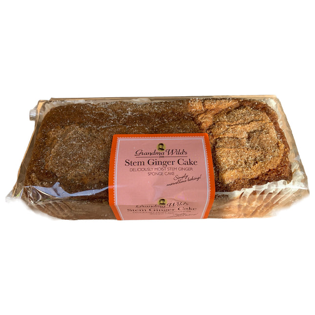 Grandma Wild's Large Stem Ginger Loaf Cake 550g