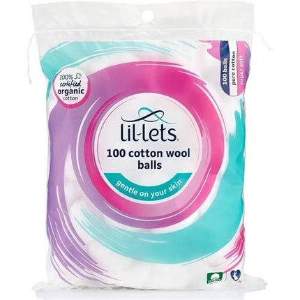 Lil-lets Baby Cotton Balls 100pk